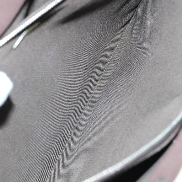 CHANEL Hand Bag Nylon Brown CC Auth bs11011 - Picture 11 of 16